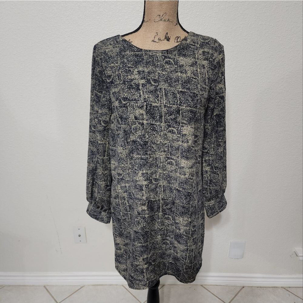 MOON LONG sleeve lantern sleeve dress size small‎